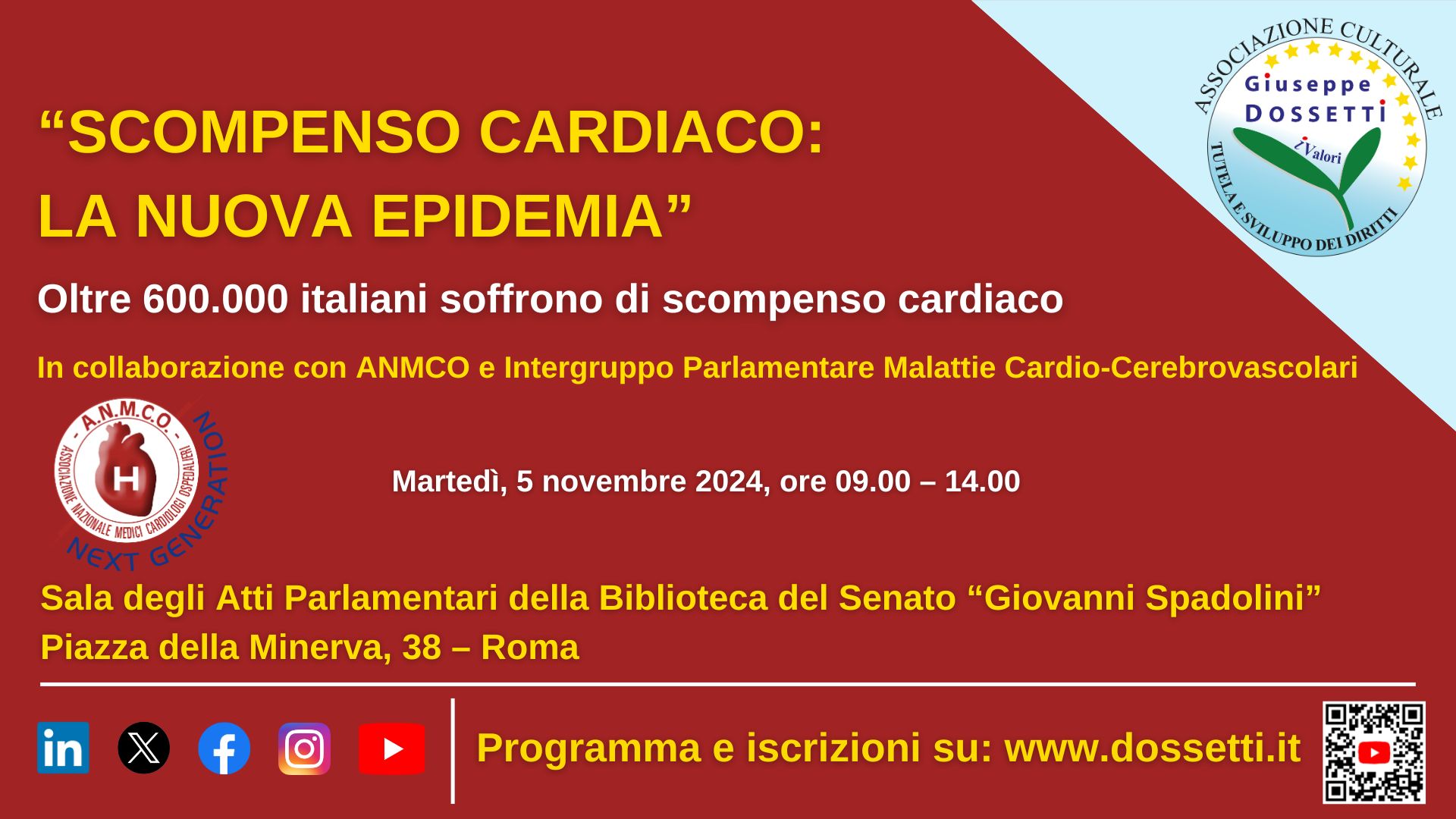 Scompenso cardiaco: la nuova epidemia